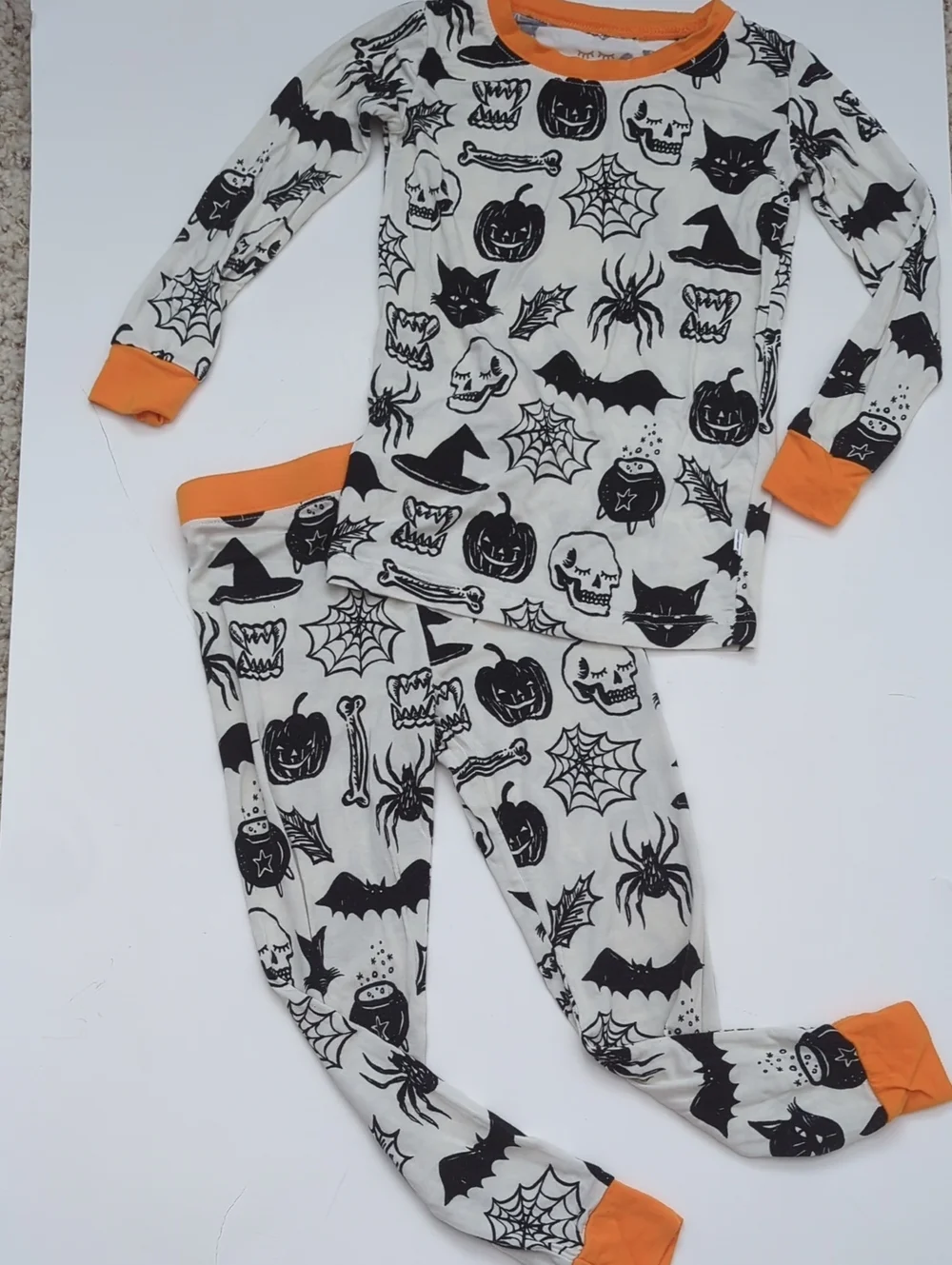 Little Sleepies  2 pc Pajamas Witches Brew Pattern Size 2T